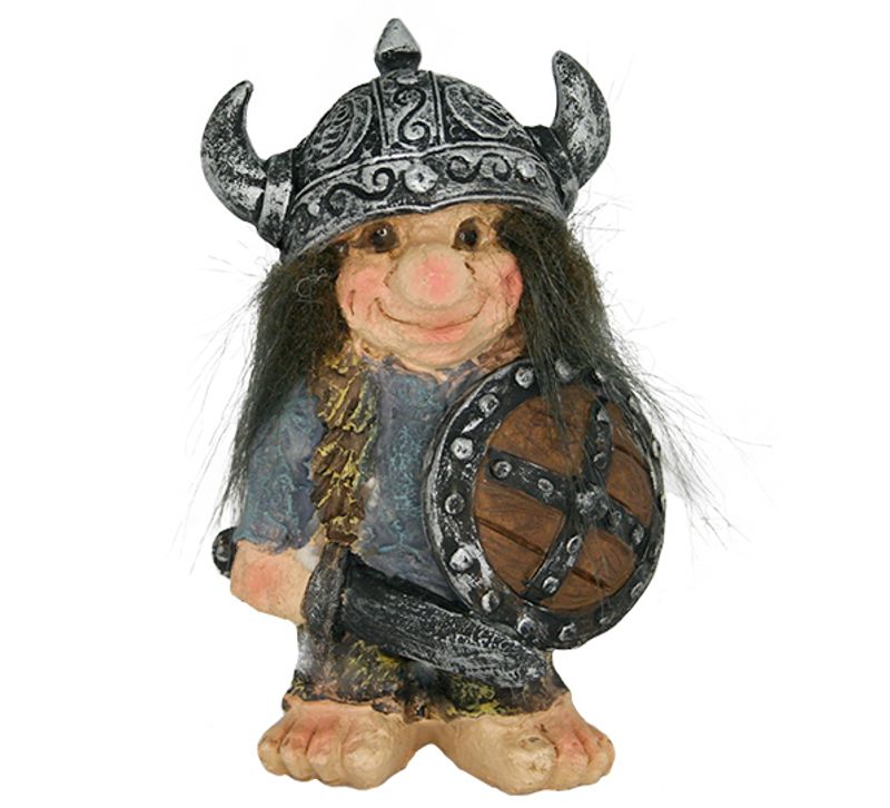 Viking troll with blue sweater