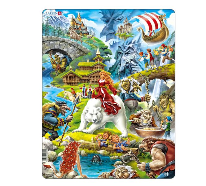 Main Image Puzzle, Fairytale - 30 pieces