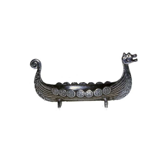 Main Image Viking ship with 7 shields Tinn-Per