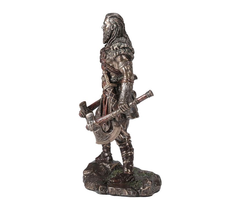 Viking man with axes
