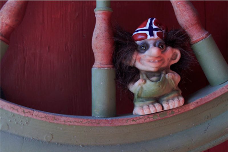 Troll with Norwegian hat(Troll # 091)