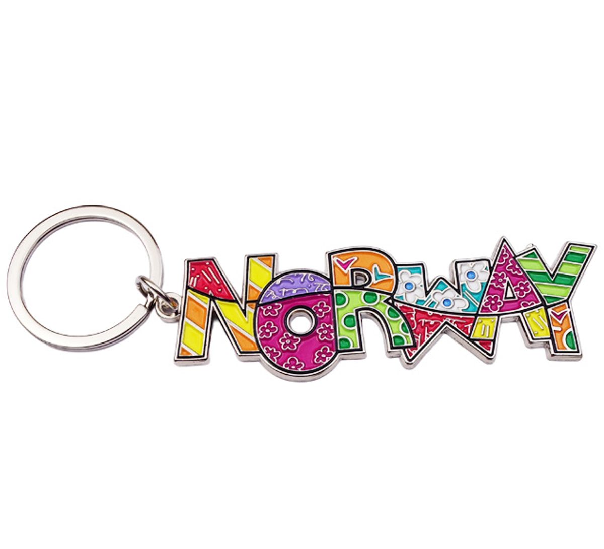 Key chain, Norway, graffiti