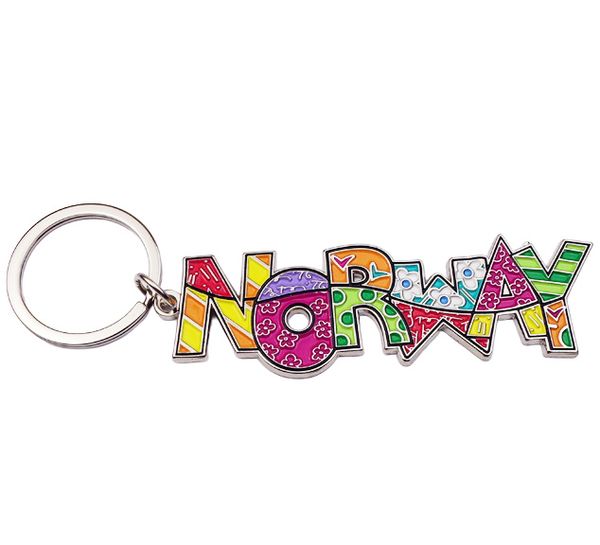 Main Image Key chain, Norway, graffiti