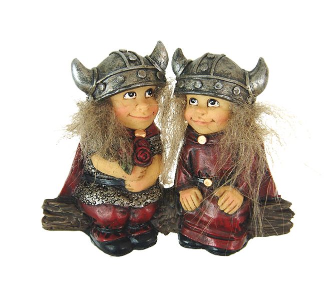 Main Image Magnet, Vikings on tree trunk