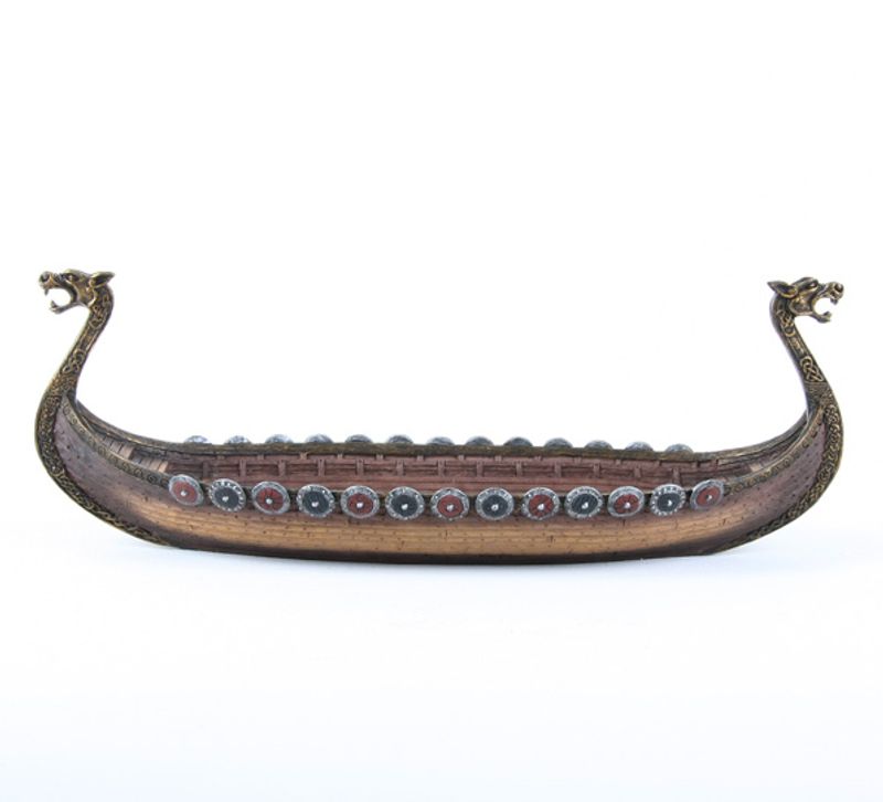 Viking ship, bowl