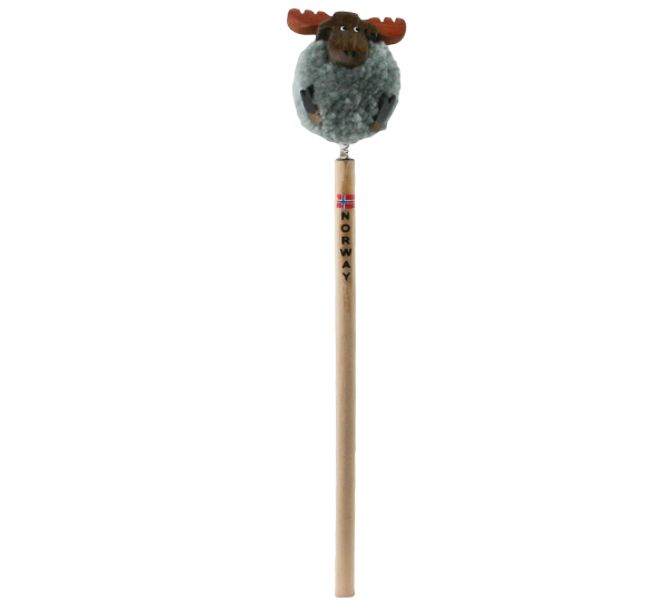 Main Image Pencil with gray plush Moose