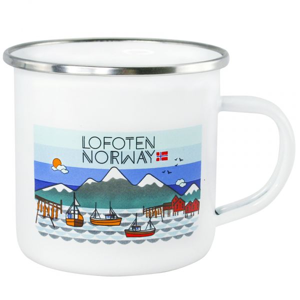 Main Image Enamel mug, Lofoten
