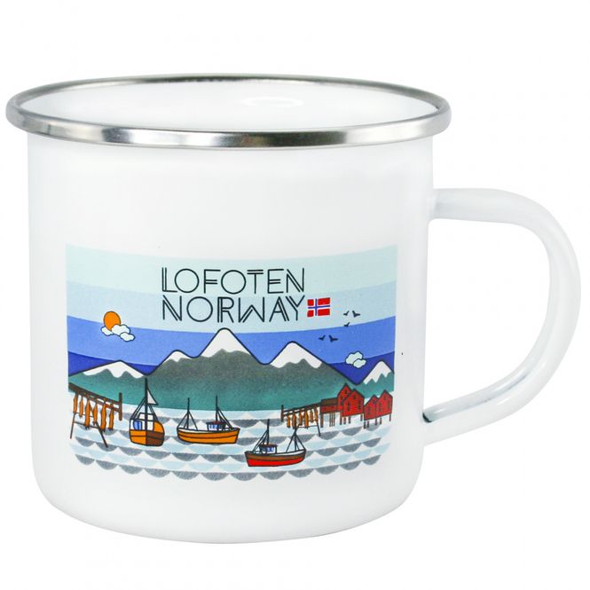 Main Image Enamel mug, Lofoten