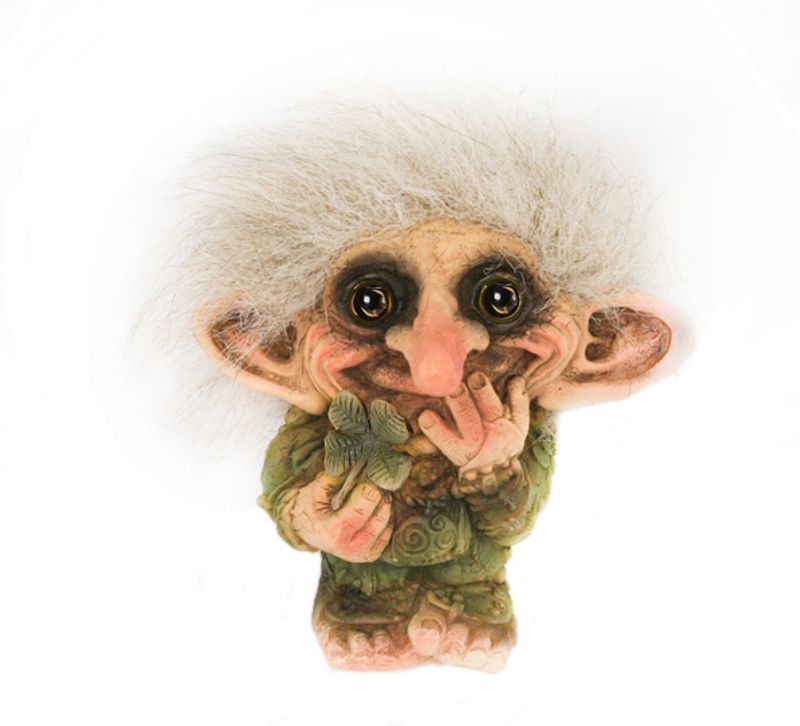Four-leaf clover troll (Troll # 012)