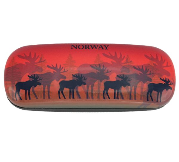 Main Image Spectacle case, Moose in the forest