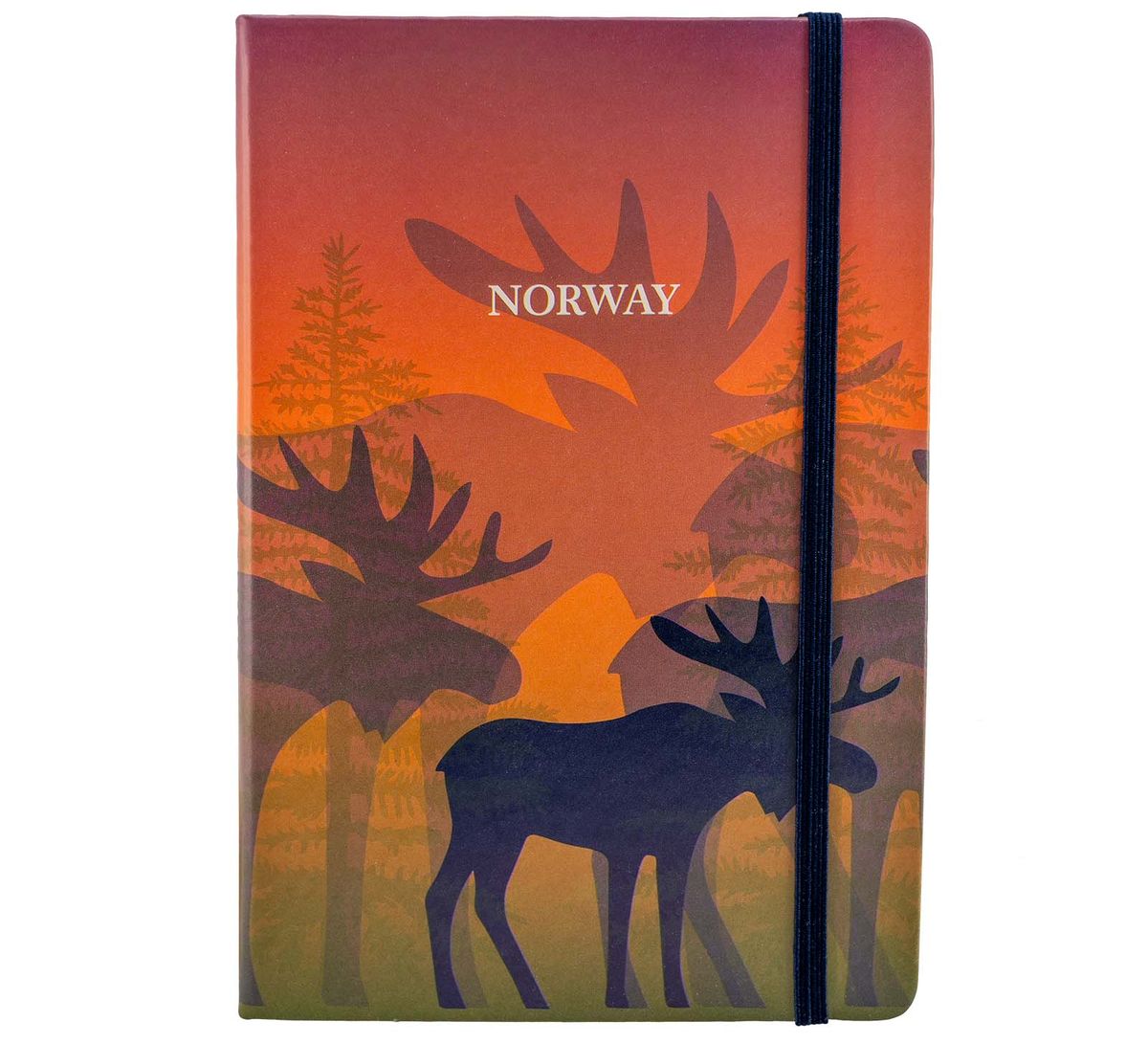 Notebook A5, Moose in the forest