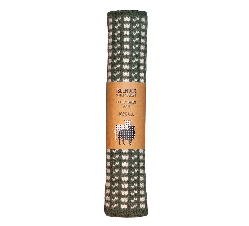 Sitting pad Islender, green/white