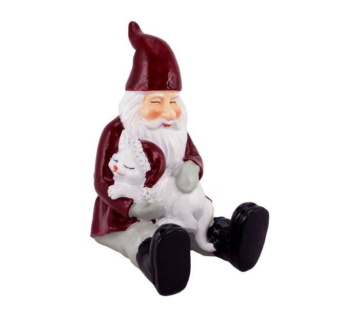 Main Image Santa with his cat, Harvesttime