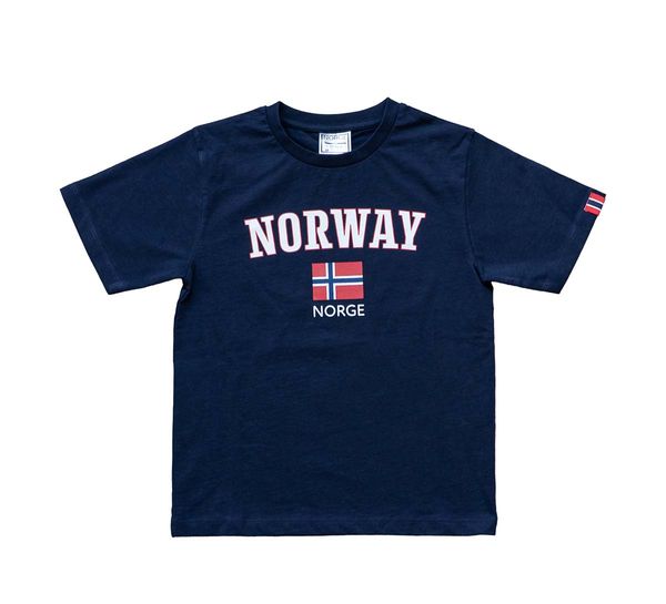 Main Image Children's t-shirt, Norway, blue
