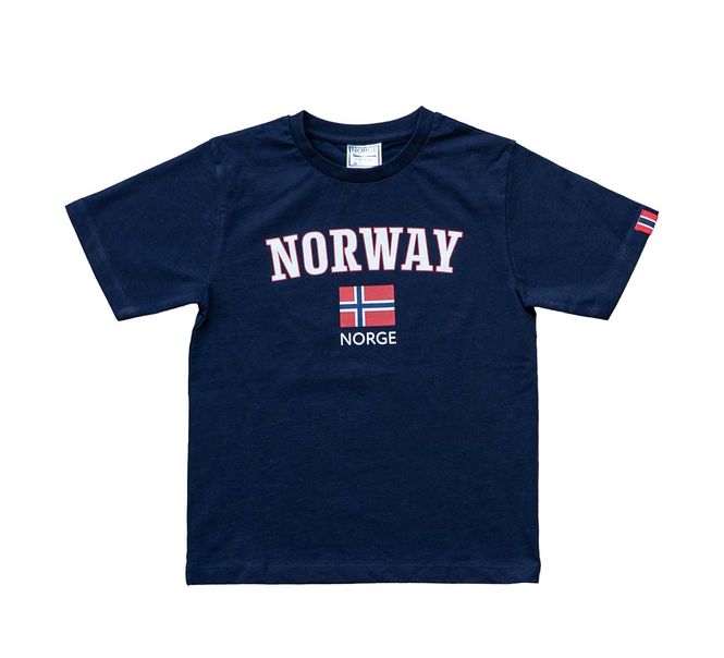 Main Image Children's t-shirt, Norway, blue