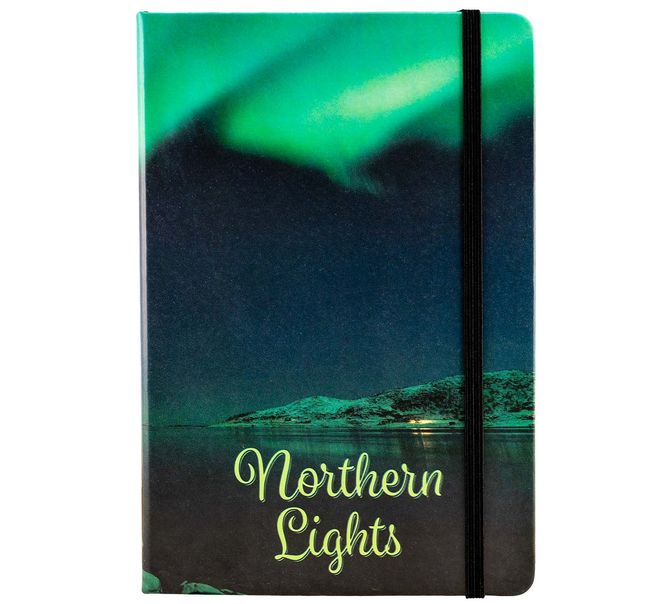 Main Image Northern lights notebook
