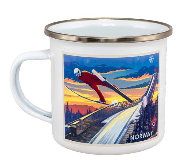 Main Image Enamel mug, Holmenkollen