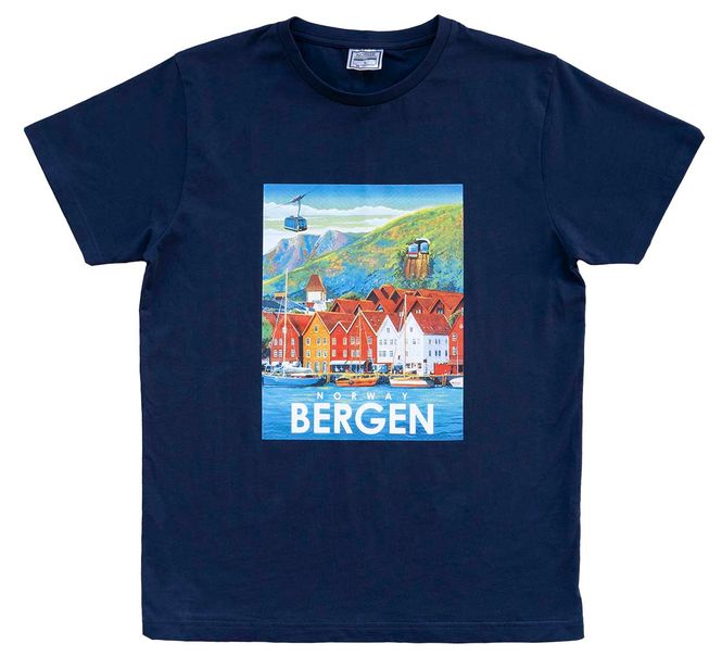 Main Image T-shirt, Bergen, retro