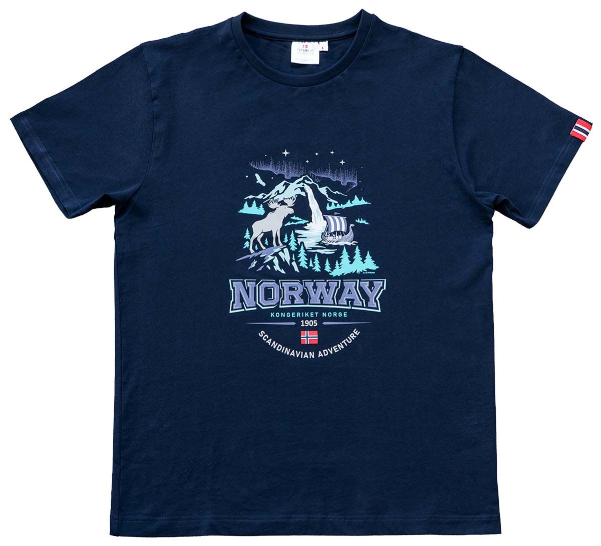 T-shirt, Scandiavian Adventure, blue
