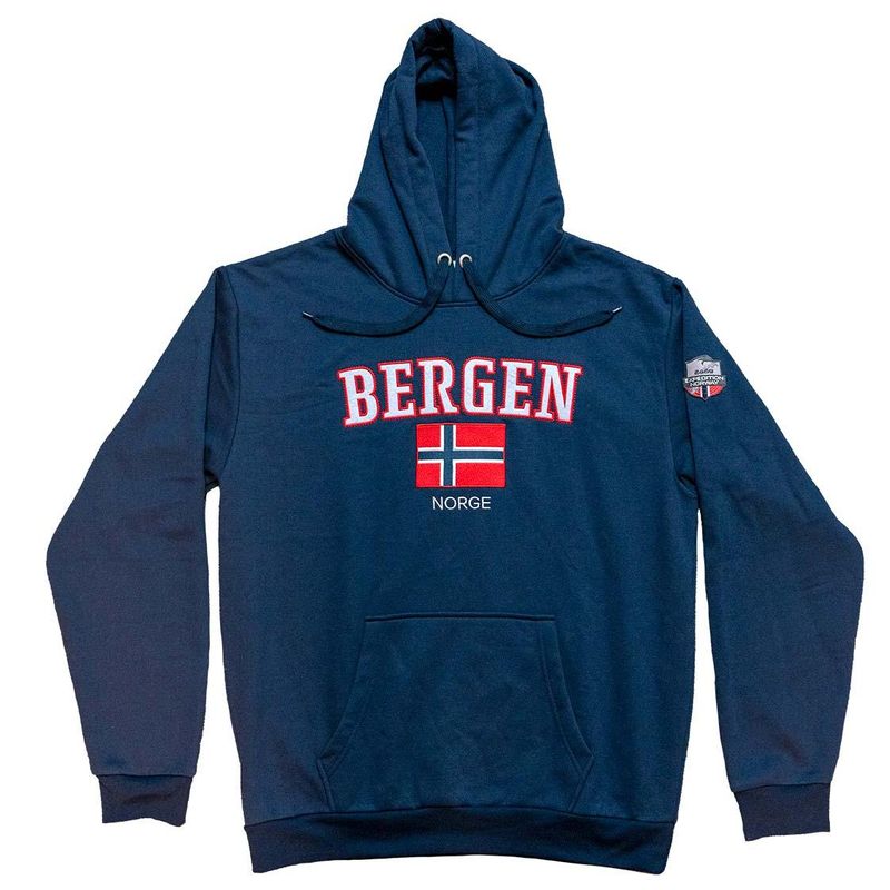 Hoodie, dark blue, Bergen