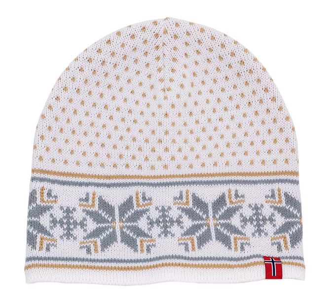 Main Image Knitted hat with star pattern and ...