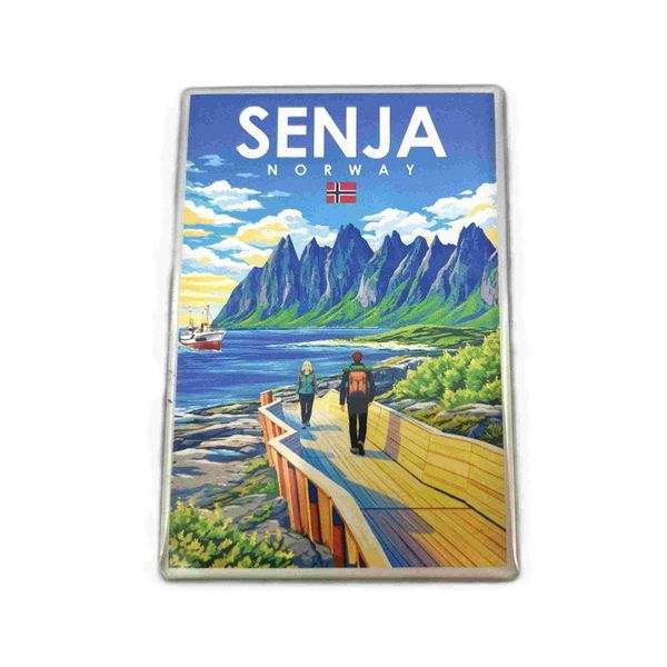 Main Image Magnet Senja, retro 