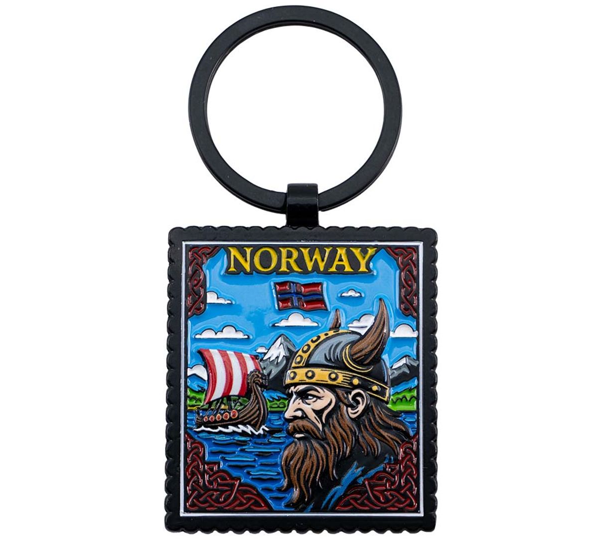 Key chain Viking black
