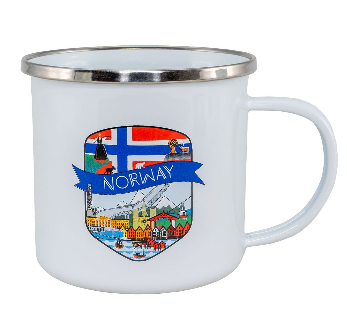 Enamel mug, Norway