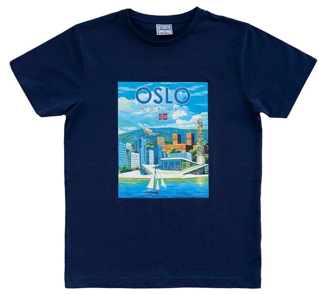 Main Image T-shirt, Oslo, retro