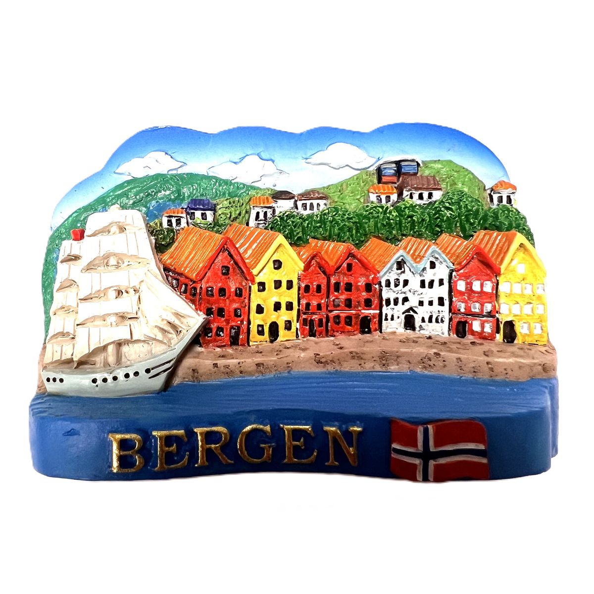 Magnet/figure Bergen
