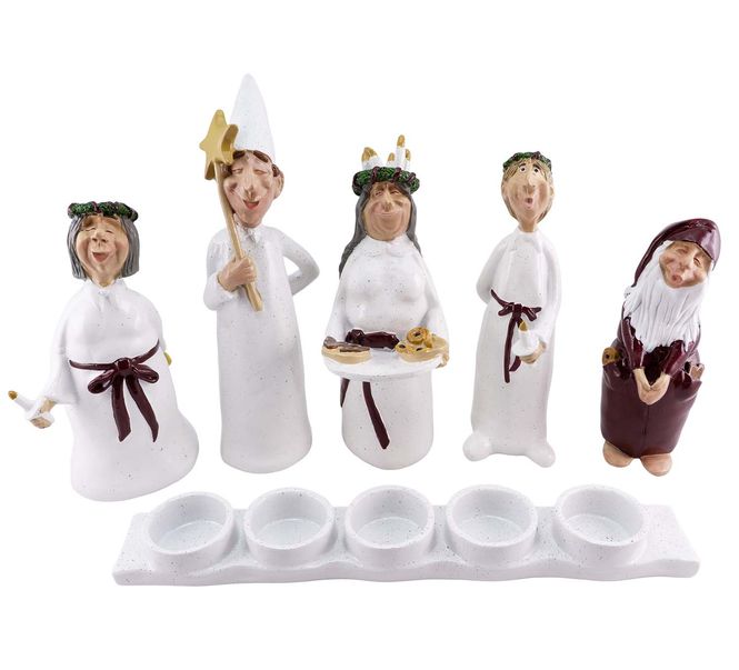 Main Image Lucia set with tealight holder, Harvesttime