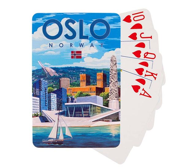 Main Image Playing cards, Oslo, retro