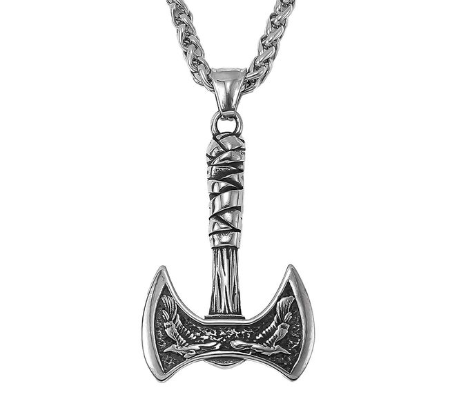 Main Image Viking necklace, Double edged axe