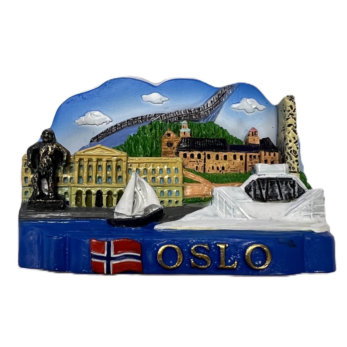 Magnet/figure Oslo